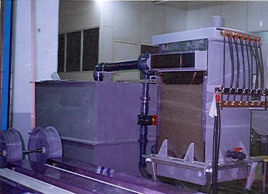 Оборудование электролитического восстановления кипящего слоя (восстановление серебра 10 кг./день)